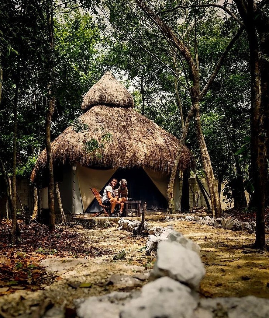 Private tents and sustainable ideas. That's how Akumal Natura was born, and that's how we intend to keep it! 

There's no need to hurt Mother Earth while creating luxury camping & unique experiences ✨️
.
.
#akumalnaturaexperience #glamping #mayansanctury #akumalmexico #junglevibes #junglelife #conscioustravel #offthefrid #traveling #travellovers #petfriendly
