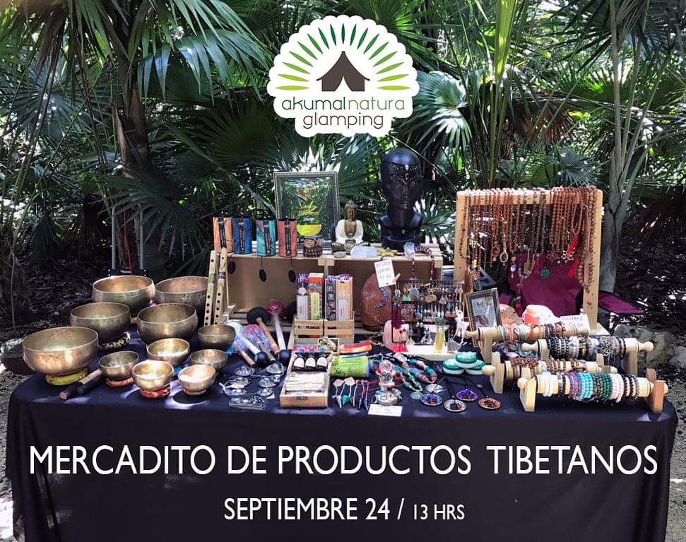 Este sábado no olvides visitar el stand con Productos Tibetanos que estarán a la venta a partir de las 13 hrs! ✨